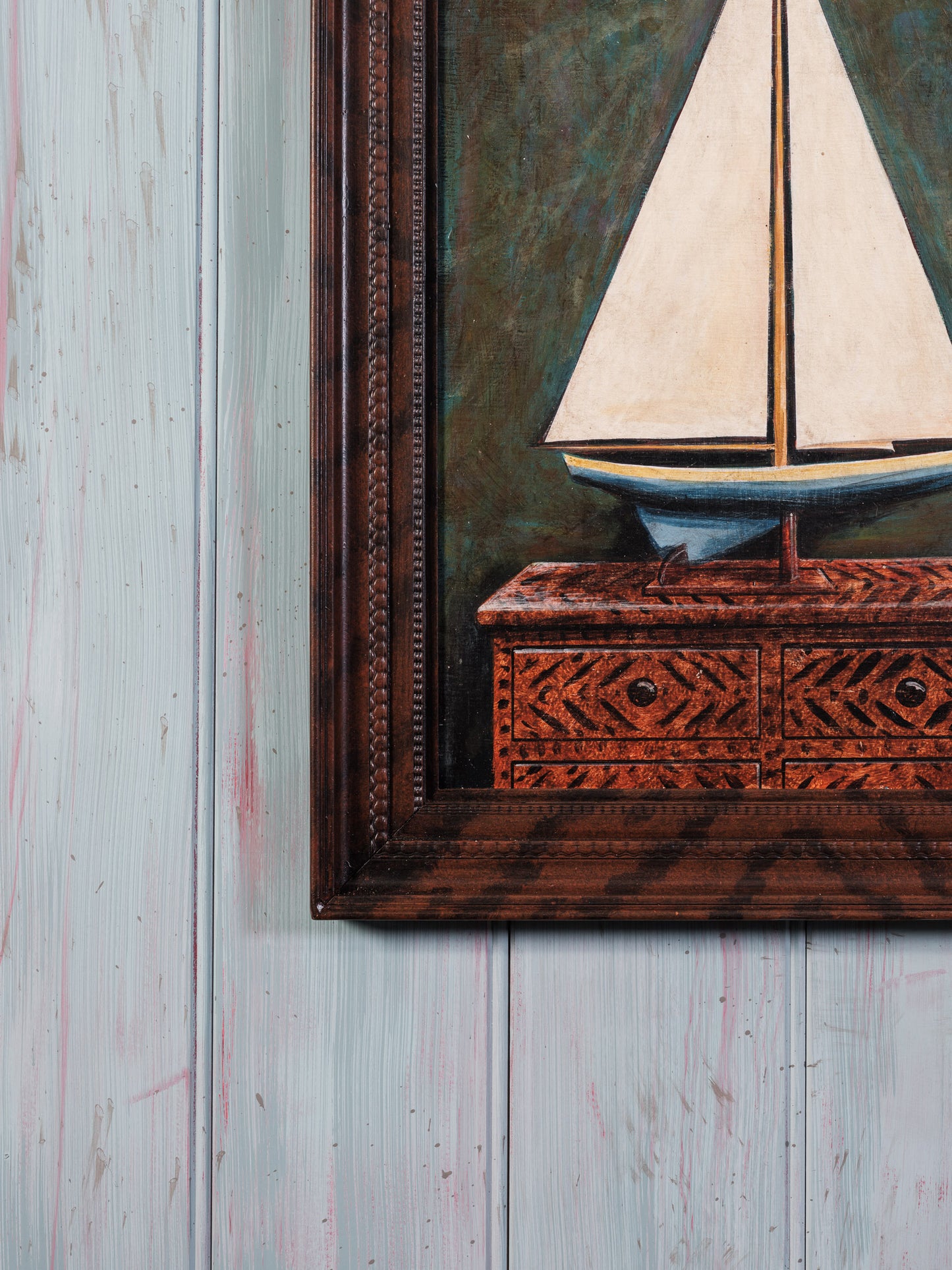 Folky Pond Yacht on Chest