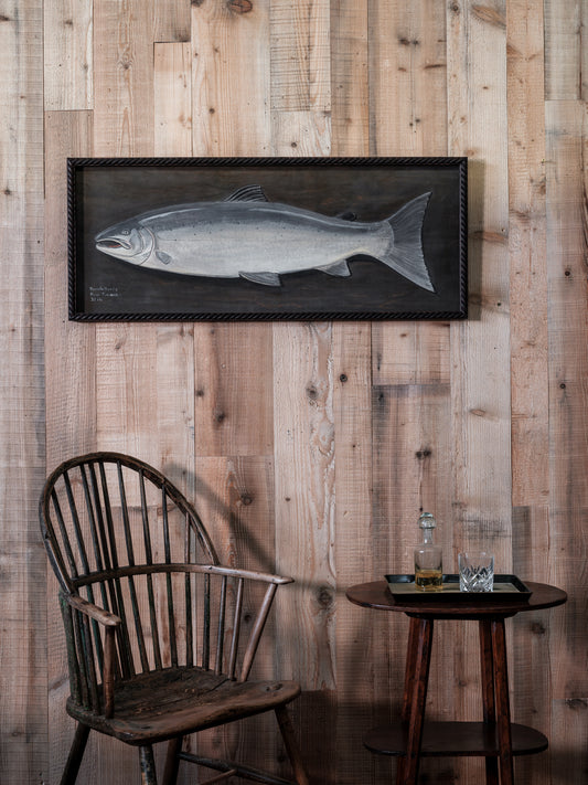 "The Salmon" Framed Print