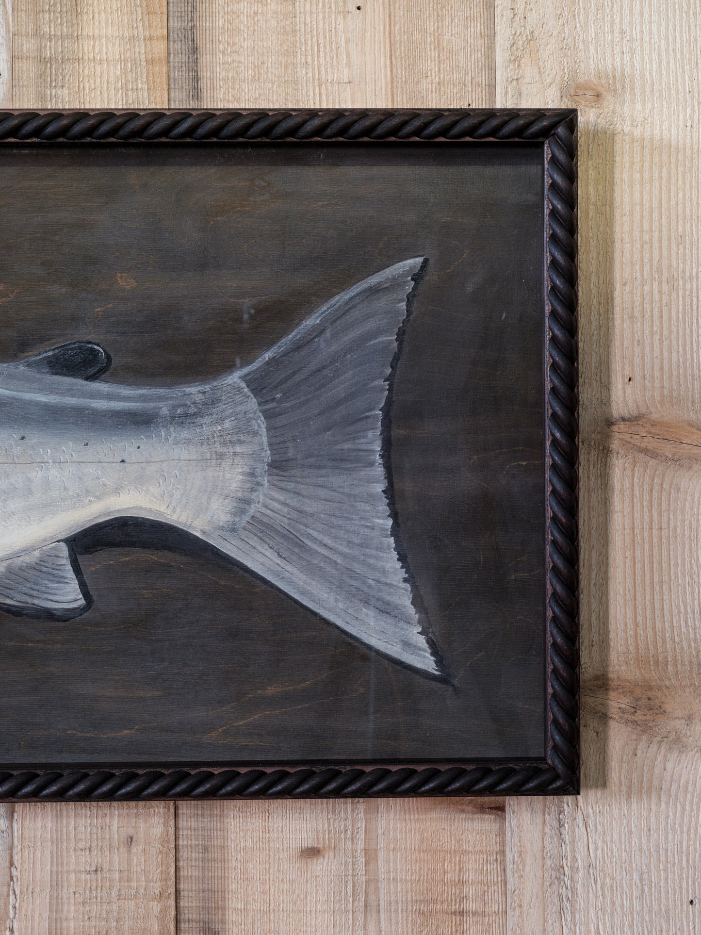"The Salmon" Framed Print