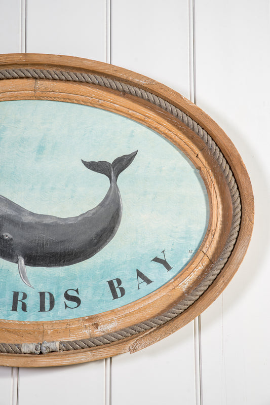 "Buzzards Bay" Whale Painting