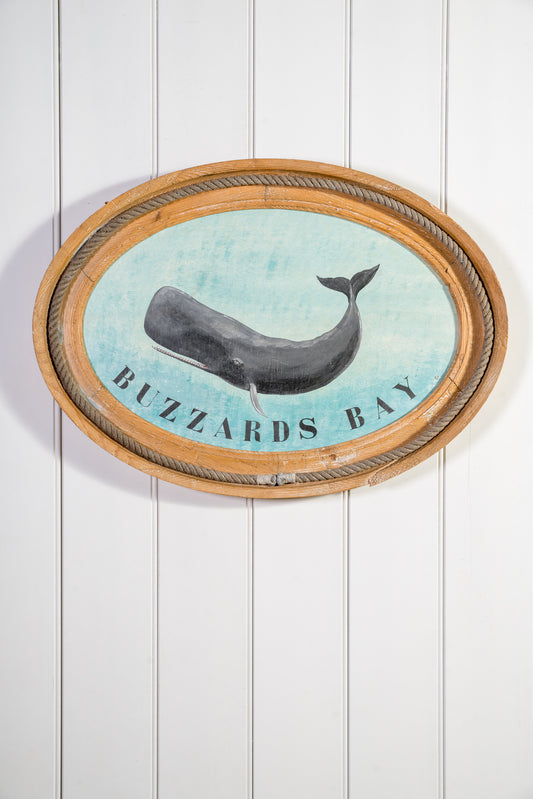 "Buzzards Bay" Whale Painting