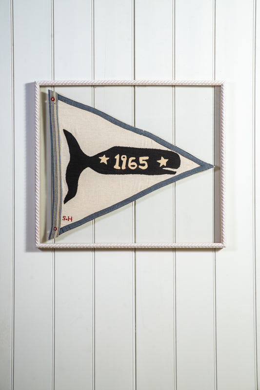 "1965 Whale" Pennant Flag