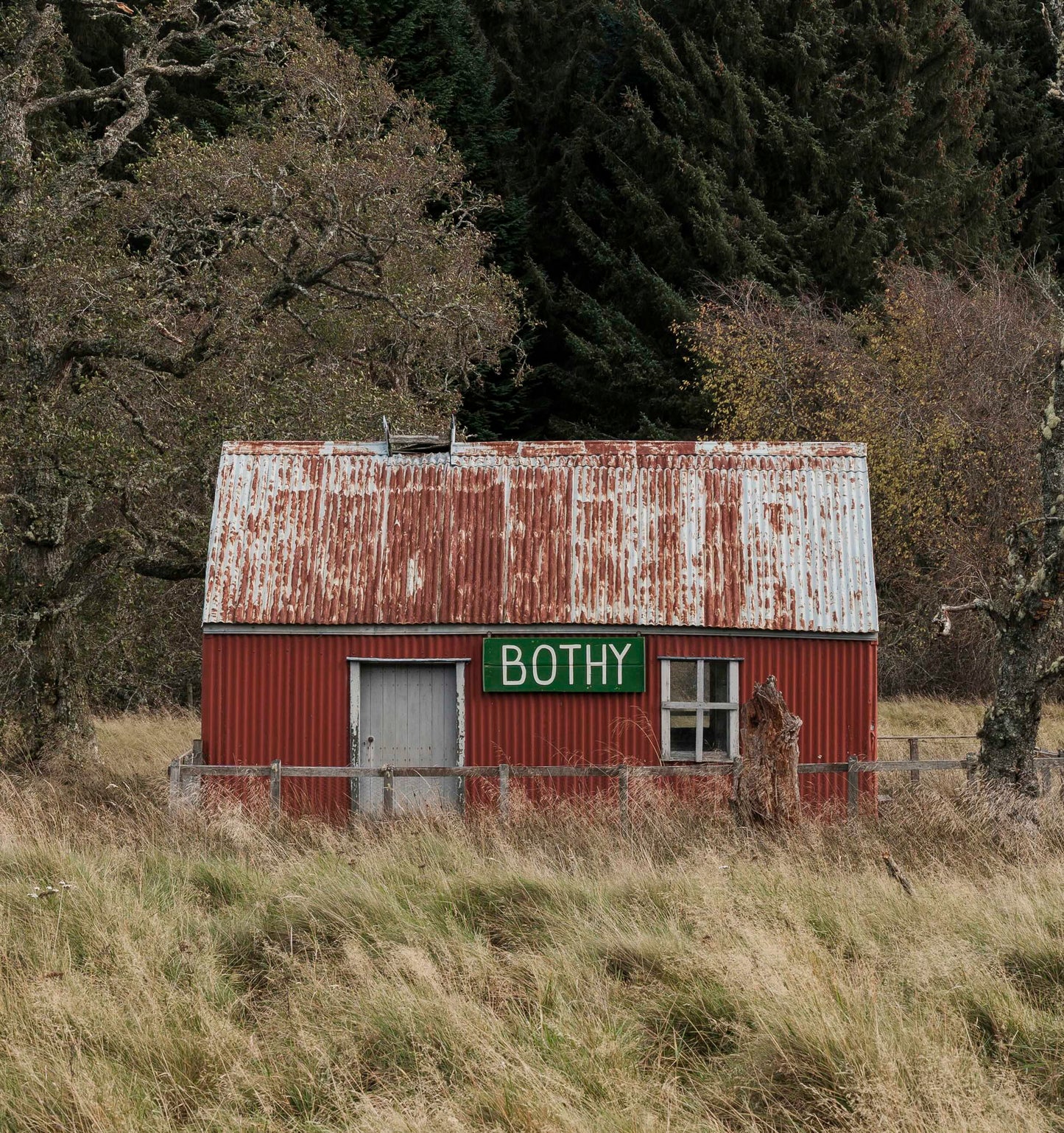 "Bothy" Wooden Sign