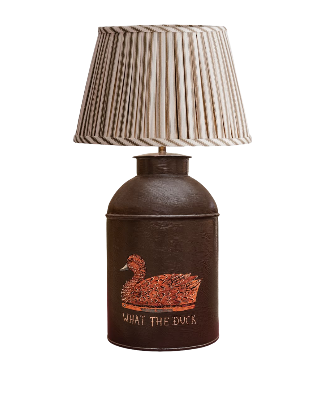 "What the Duck" Tea Caddy Lamp