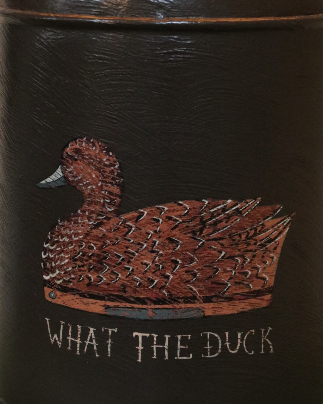 "What the Duck" Tea Caddy Lamp