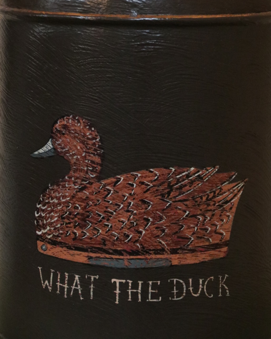 "What the Duck" Tea Caddy Lamp