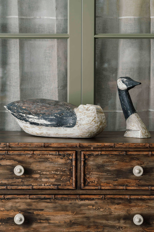 Folk Art Canada Goose Decoy