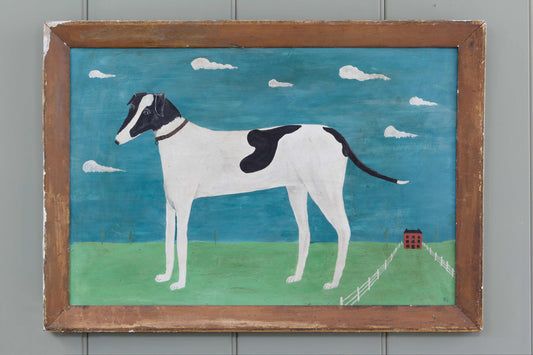 Naive Painting of a Dog