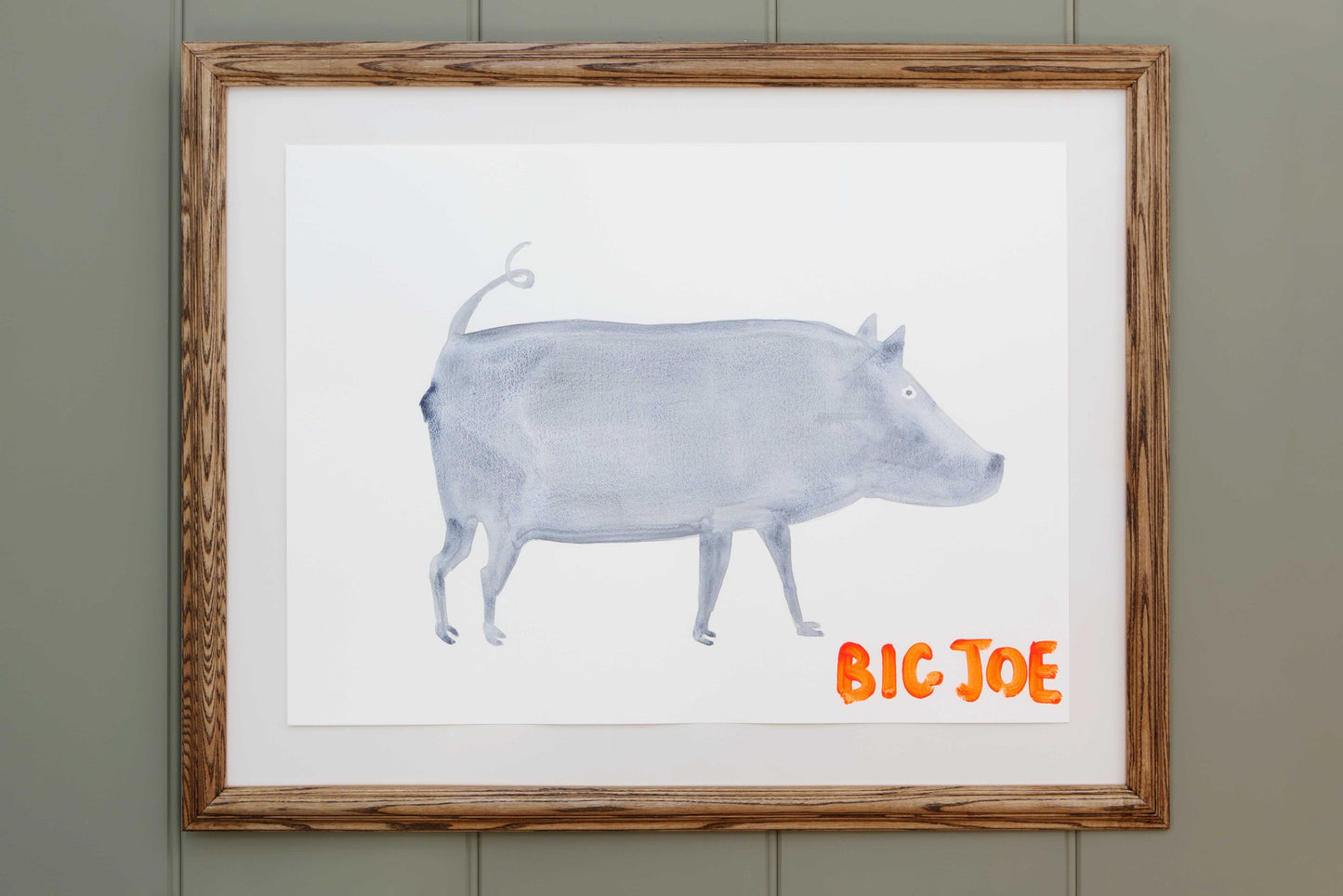 Big Joe Watercolour