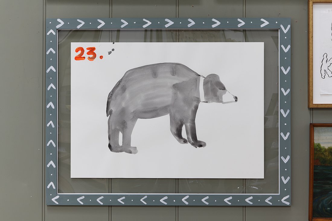 Watercolour of a Bear