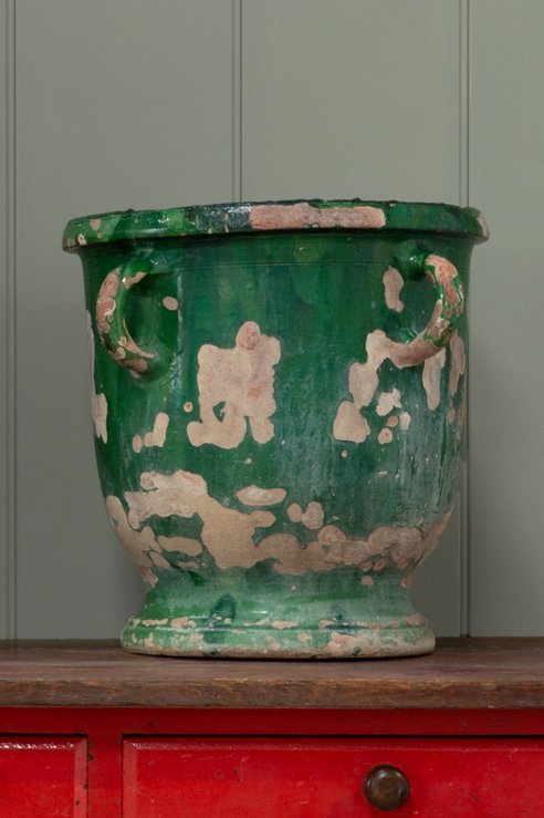 Large Antique Castelnaudary Pot