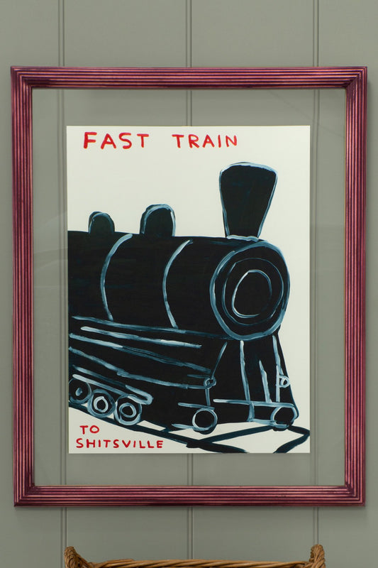 David Shrigley - Fast Train to Shitsville