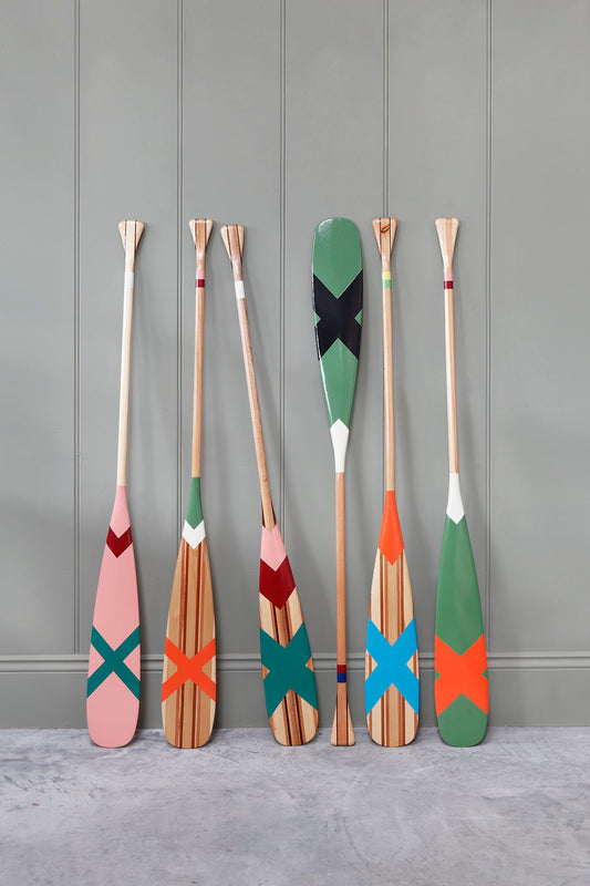 Hand-Painted Wooden Paddles