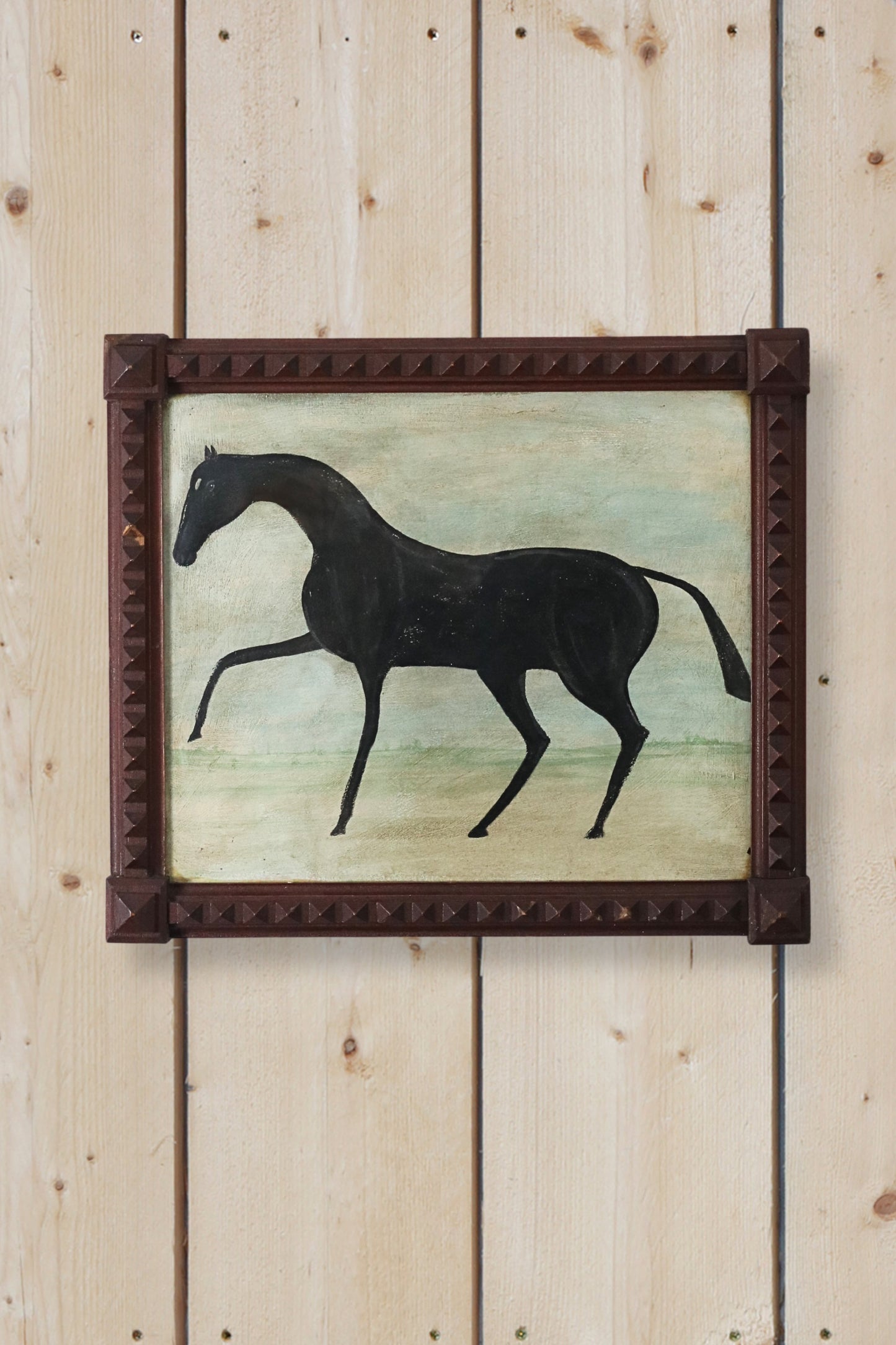 Naive Horse Painting